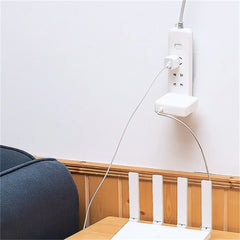 2pcs Purpose Hooks Bathroom Storage Shelf Wall Mounted Home Accessories