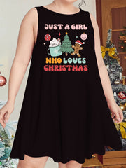  Christmas Casual Nightdress Women's Plus Christmas Tree & Bell