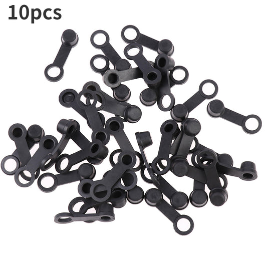 10pcs Car Brake Pump Dust Cap Drain Screw Cap Brake Caliper Sealing Nipple