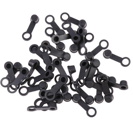 10pcs Car Brake Pump Dust Cap Drain Screw Cap Brake Caliper Sealing Nipple