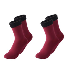 Plush Lined Mid Tube Socks Women's Stockings