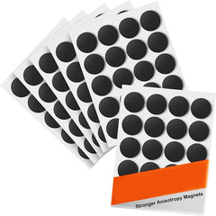 20pcs Magnetic Dots Self Adhesive Magnet Circles Flexible Sticky Magnets