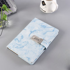 Vintage Password Book With Lock Notebook Student Diary