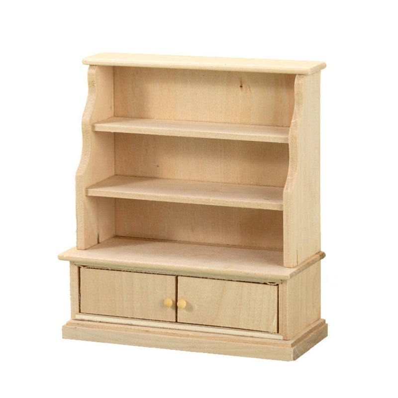 1 12 Dollhouse Bookcase Locker Storage Cabinet Rack Furniture DecorToy