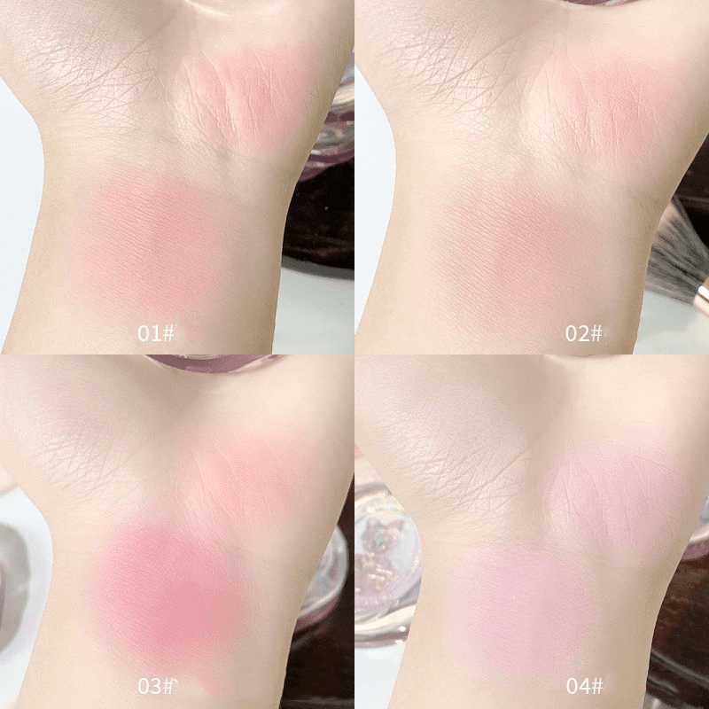 Girly Blush Palette 2 In 1 Natural Waterproof Matte