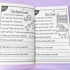 LACHILLY Reading Passages Workbook for Kids - Improve Comprehension