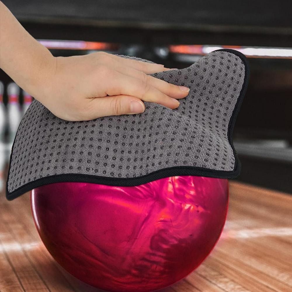 Bowling Ball Cleaning Towel Non Slip Bowling Cleaning Tools