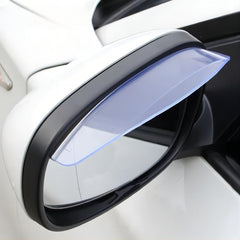 2pcs Car Rearview Mirror Rain Shield Rain Brow Reverse Reflector