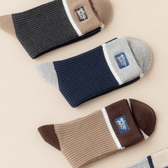 Men's Business Socks Mid Calf Sweat Absorbing Anti Odor Sports Socks