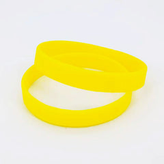 2 Pcs Silicone Bracelet Sporty Style Rubber Wristband