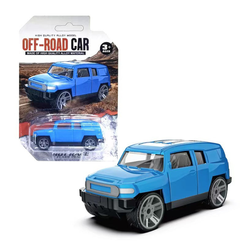 64 Children's Pull Back Alloy Toy Car Off road Vehicle Boy Car Model