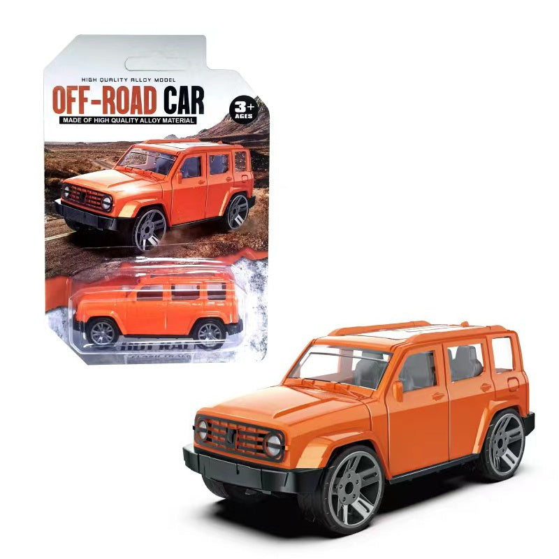 64 Children's Pull Back Alloy Toy Car Off road Vehicle Boy Car Model