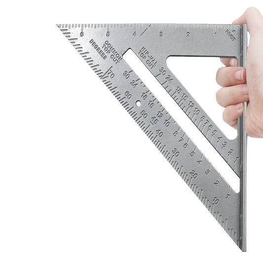 Cast Aluminum Triangle Ruler Angle Ruler Aluminum Alloy Base Ruler