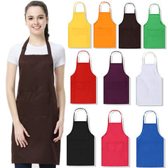 Waterproof Kitchen Apron with Pocket for Chef Cooking