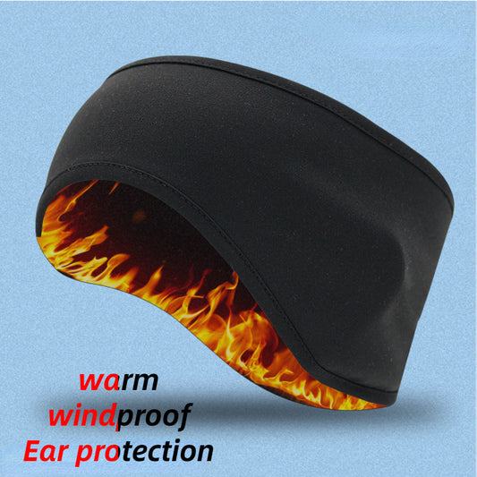 Winter Fleece Ear Warmer Headband Windproof for Outdoor Activities