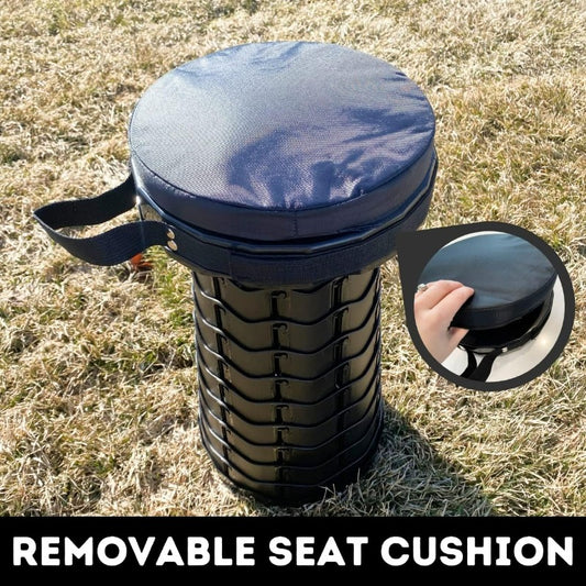 Portable Retractable Folding Stool Lightweight Telescopic Stool