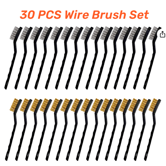 10pcs 30pcs Wire Brush Set For Welding Cleaning