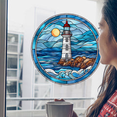 Ocean & Lighthouse Car Stickers RV Glass Stickers