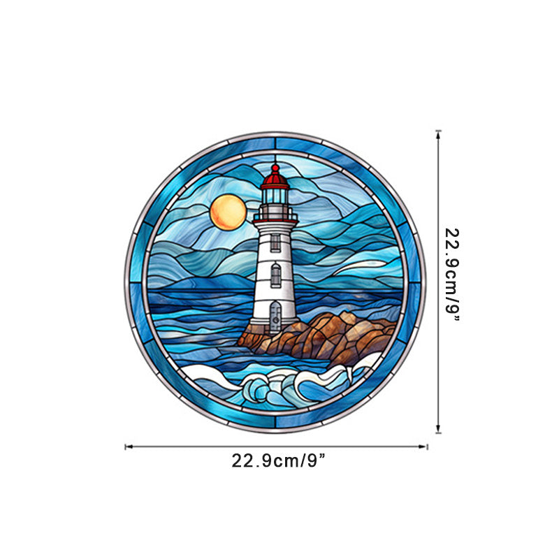 Ocean & Lighthouse Car Stickers RV Glass Stickers