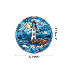 Ocean & Lighthouse Car Stickers RV Glass Stickers