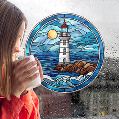 Ocean & Lighthouse Car Stickers RV Glass Stickers