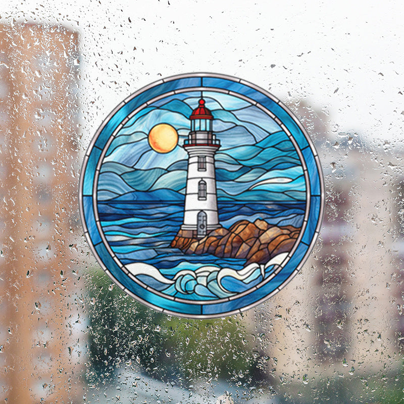 Ocean & Lighthouse Car Stickers RV Glass Stickers