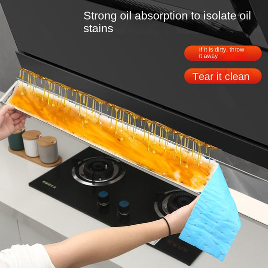 5pcs Kitchen Range Hood Absorbing Filter Paper Pad