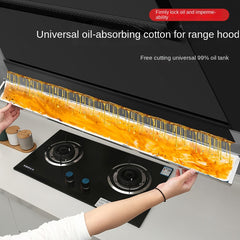 5pcs Kitchen Range Hood Absorbing Filter Paper Pad