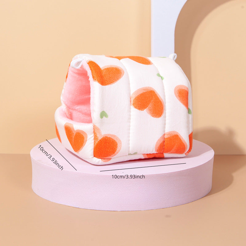 Small Pet Nest Cartoon Rat Hamster House Hammock Cave Mini Hanging Cage