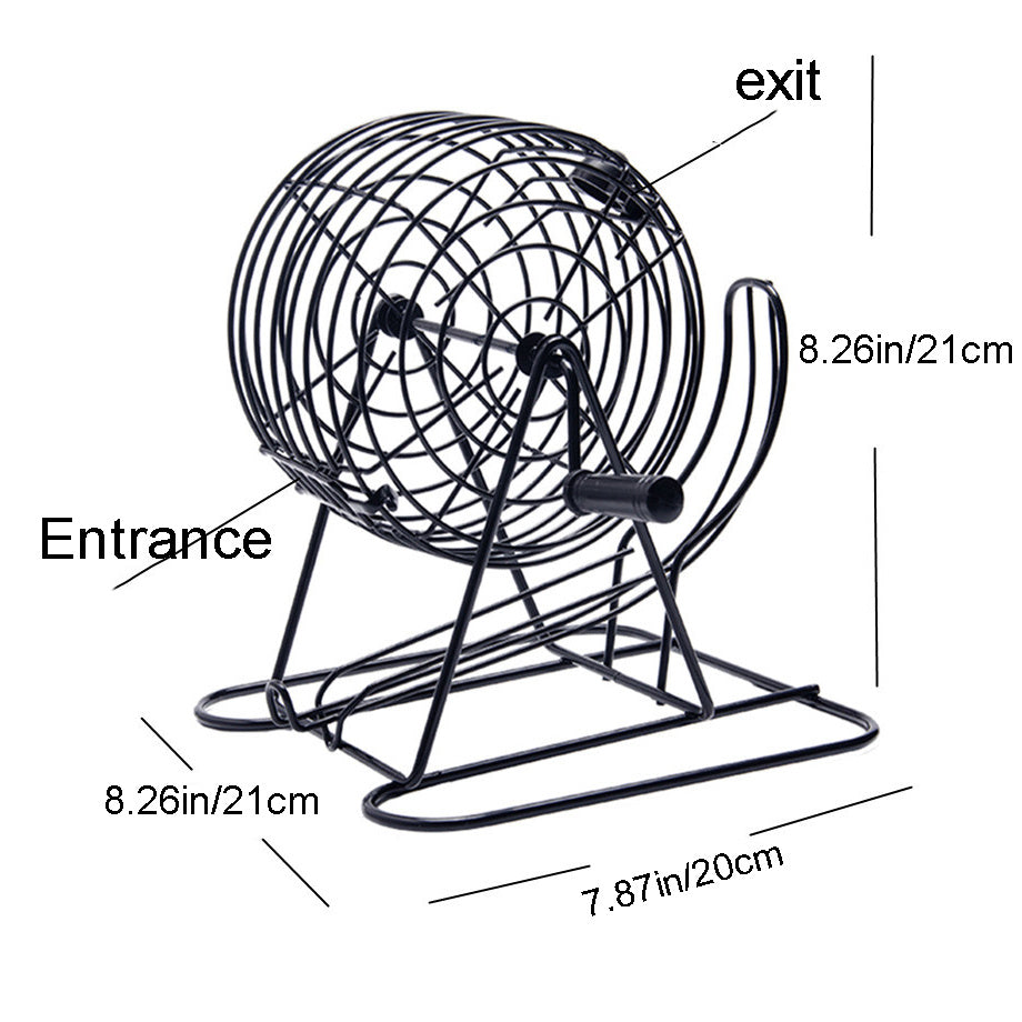 Bingo Lottery Machine Turntable Game Manual Lottery Lottery Party