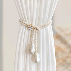 2pcs Modern Curtain Ties Handwoven Curtain Tieback