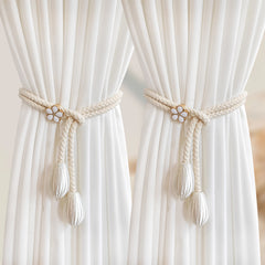 2pcs Modern Curtain Ties Handwoven Curtain Tieback