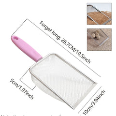 Stainless Steel Cat Litter Scoop Fine Mesh Cleaner
