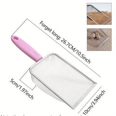 Stainless Steel Cat Litter Scoop Fine Mesh Cleaner