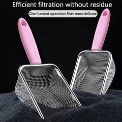 Stainless Steel Cat Litter Scoop Fine Mesh Cleaner