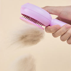 Pig Cat Comb Fur Removal Brush Self Cleaning Pet Cat Accessories