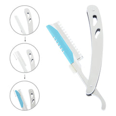 Stainless Steel Safety Barber Razors with Blades