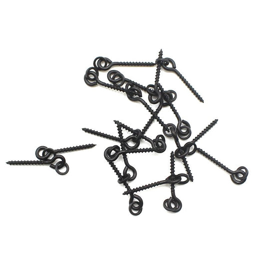 20pcs Screw Peg With Ring Swivel Boilie Screw Fishing Tackle Sea Fishing
