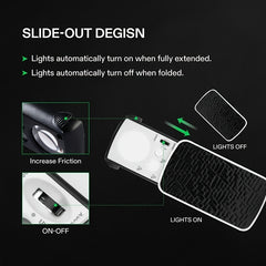 30X 60X 90X Jewelry Loupe Magnifier LED Lighted Eye Loupe Portable Magnifier