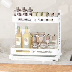1oc Kitchen Sink Storage Rack Pull out Storage Rack Spice And Dish Cabinet