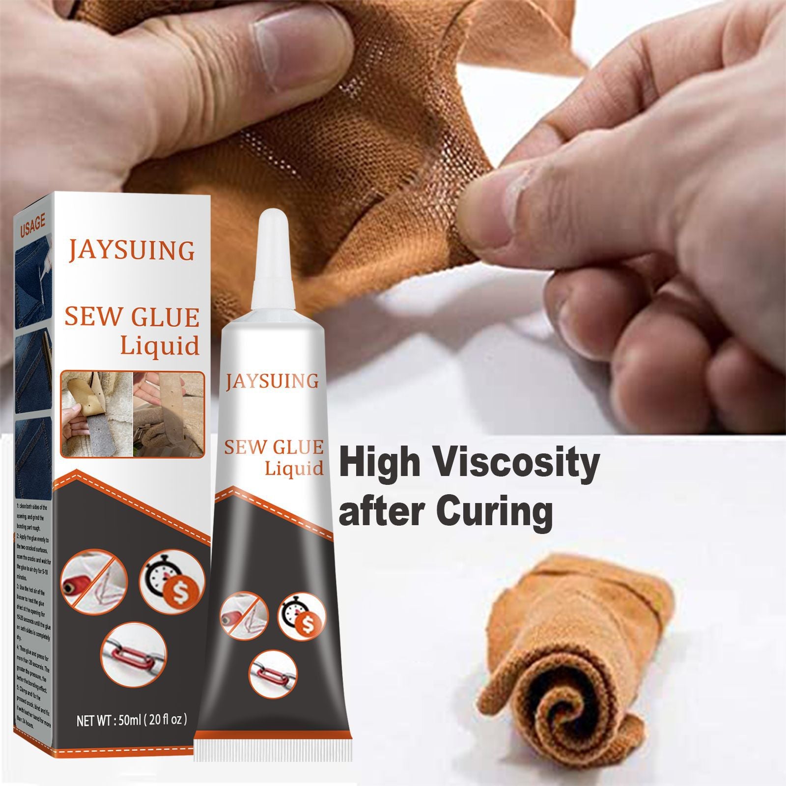 1pc Fabric Sewing Glue Universal Glue for Clothes Sofas Car Cushions