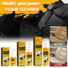 Foam Cleaner for Car Interior Faux Leather Seat