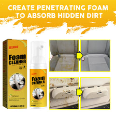 Foam Cleaner for Car Interior Faux Leather Seat