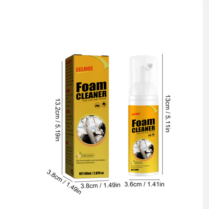 Foam Cleaner for Car Interior Faux Leather Seat