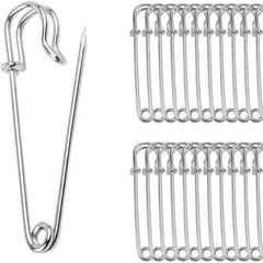 30pcs Large Safety Pin for Carpet, Clothing and Shawl