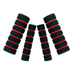4pcs Motorcycle Bike Sponge Grip Cover Anti slip Racing Foam Handle Bar