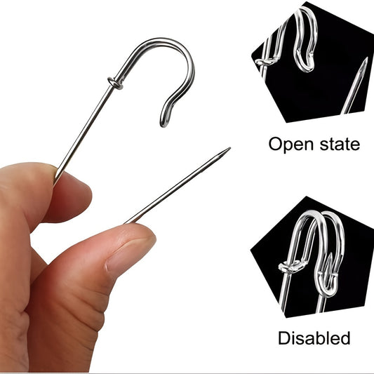 30pcs Large Safety Carpet Pin Clothing Brooch Shawl Pin