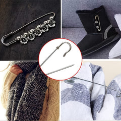 30pcs Large Safety Carpet Pin Clothing Brooch Shawl Pin