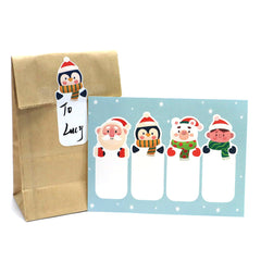 Christmas Sealing Sticker Pack for Packaging Decoration