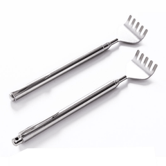 3pcs Adjustable Back Scratcher Stainless Steel Anti Itch Claw Massager